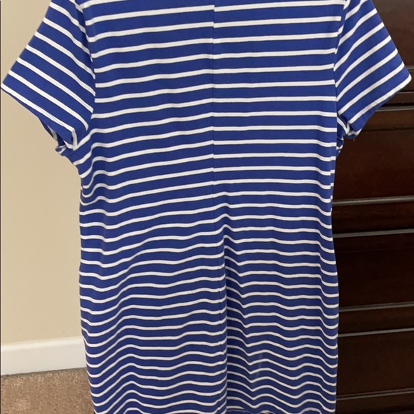 COPY - Old Navy Blue/White Scoop Neck Dress - Si… - Picture 2 of 3